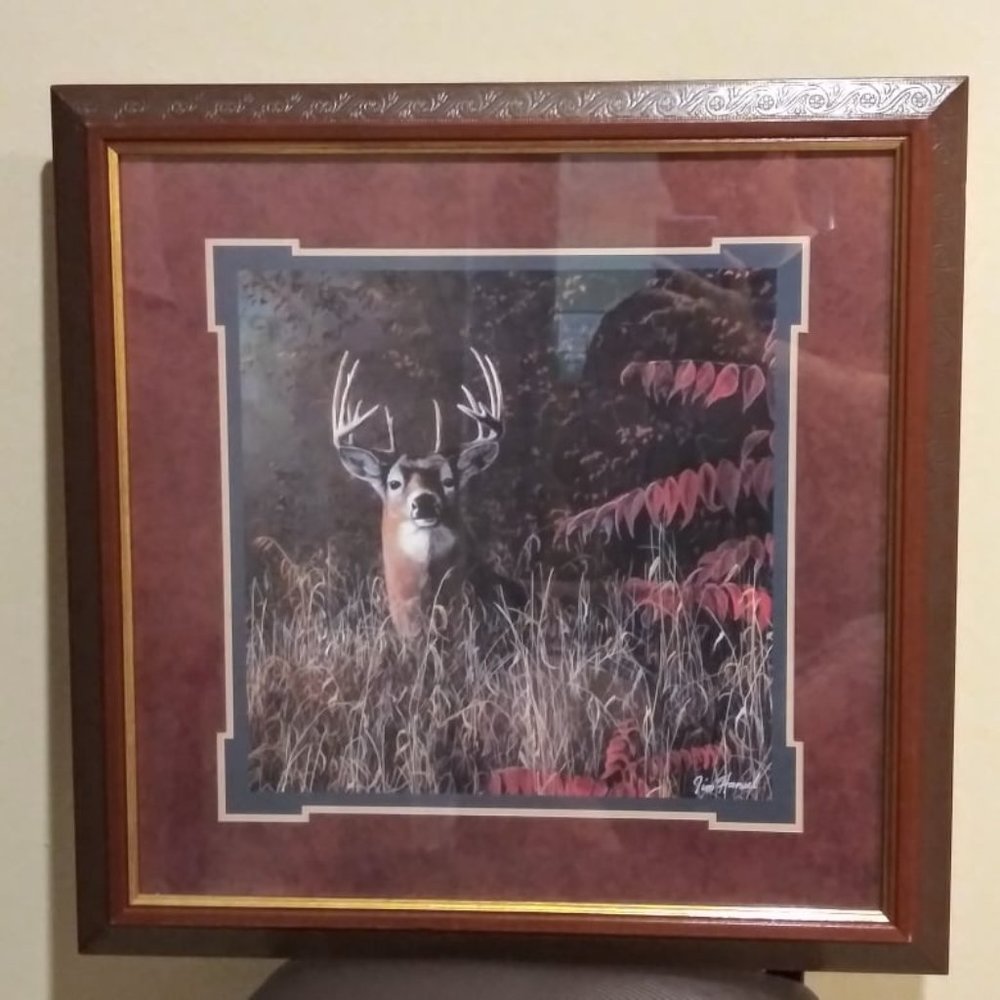 Vintage Retired Print "Keeping the Watch"  Rare